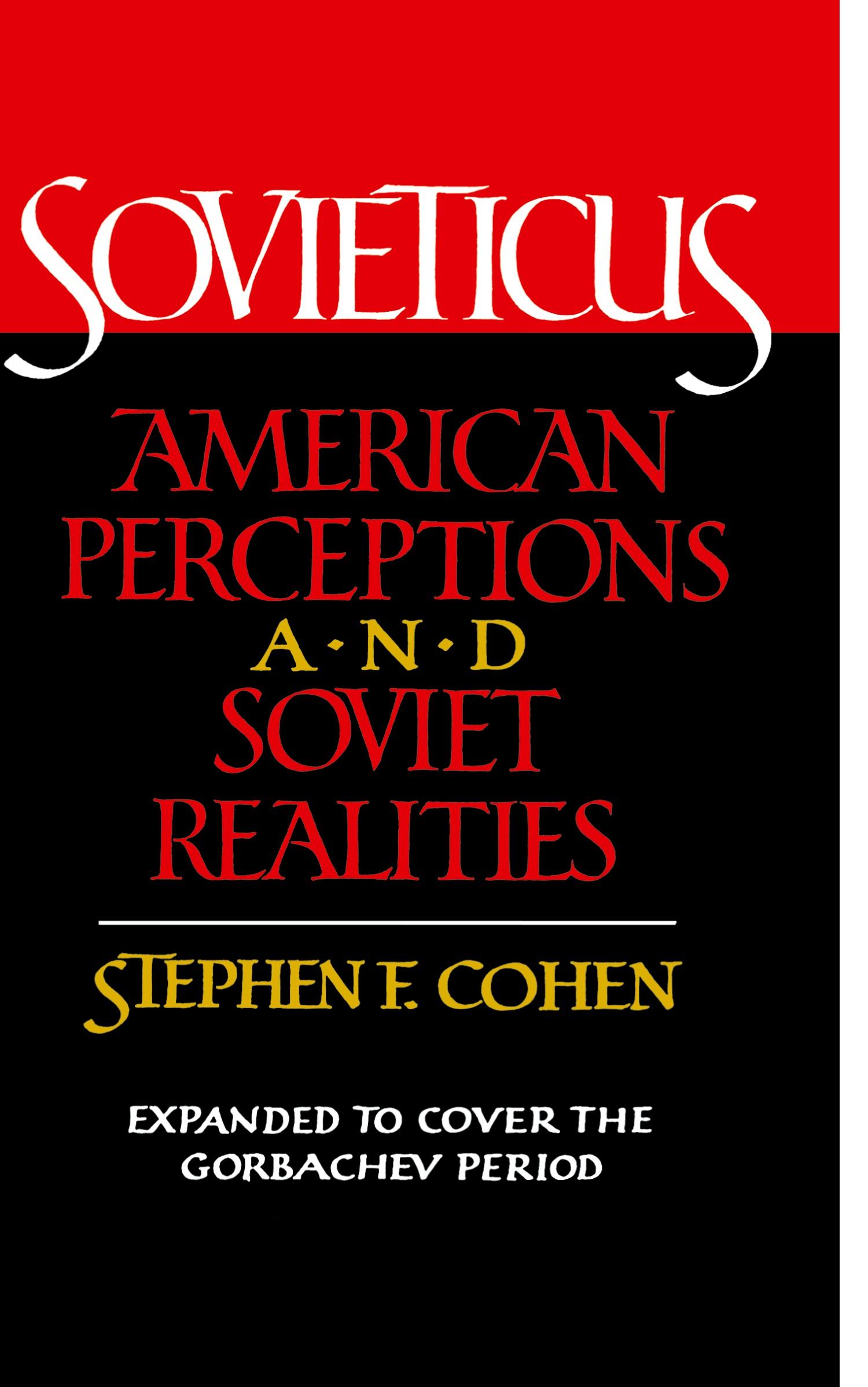 Cover: 9780393303384 | Sovieticus | American Perceptions and Soviet Realities | Cohen | Buch