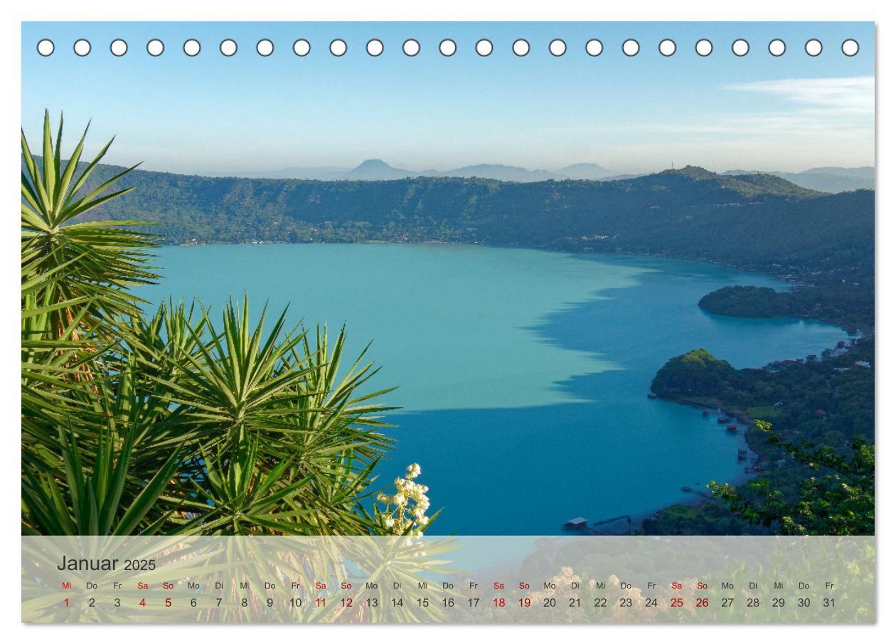 Bild: 9783383843532 | Entdecke El Salvador (Tischkalender 2025 DIN A5 quer), CALVENDO...