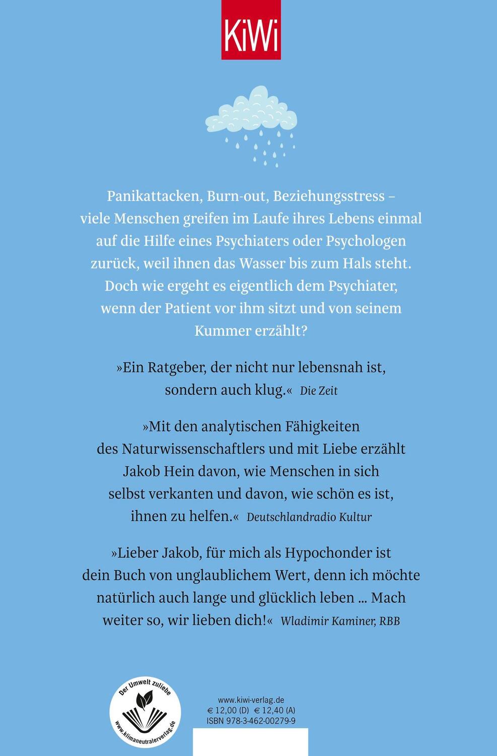 Rückseite: 9783462002799 | Hypochonder leben länger | Jakob Hein | Taschenbuch | 235 S. | Deutsch