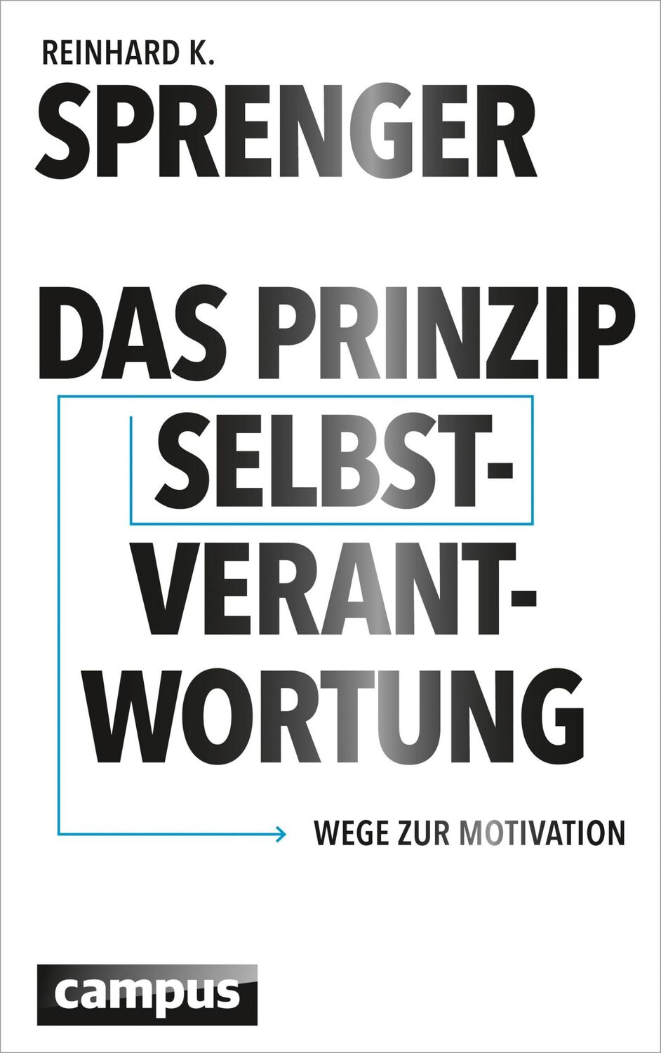 Cover: 9783593502656 | Das Prinzip Selbstverantwortung | Wege zur Motivation | Sprenger