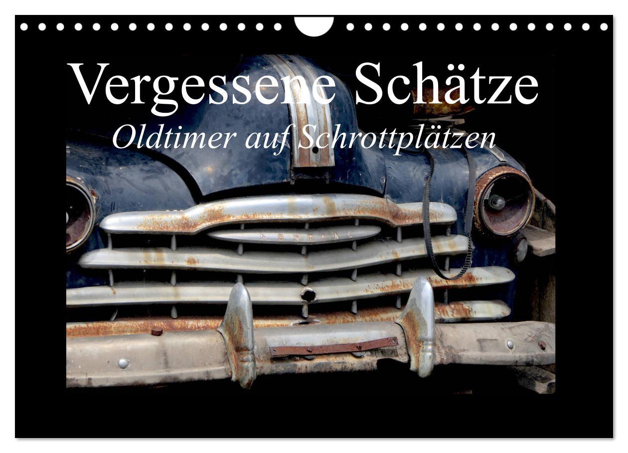 Cover: 9783435212583 | Vergessene Schätze - Oldtimer auf Schrottplätzen (Wandkalender 2025...