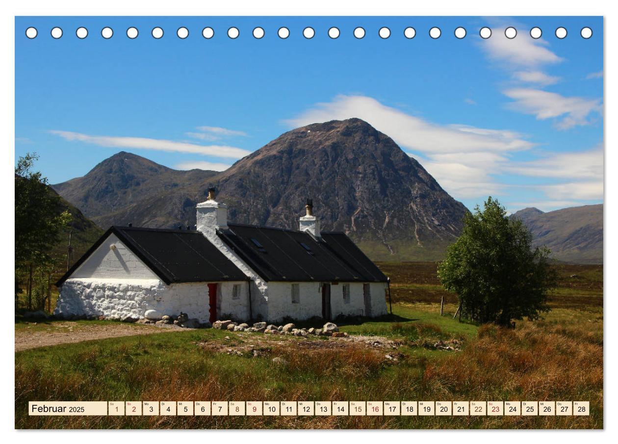 Bild: 9783435420377 | Glen Coe (Tischkalender 2025 DIN A5 quer), CALVENDO Monatskalender