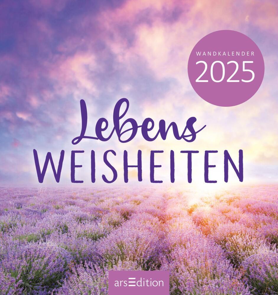 Bild: 4014489133650 | Wandkalender Lebensweisheiten 2025 | Kalender | 26 S. | Deutsch | 2025