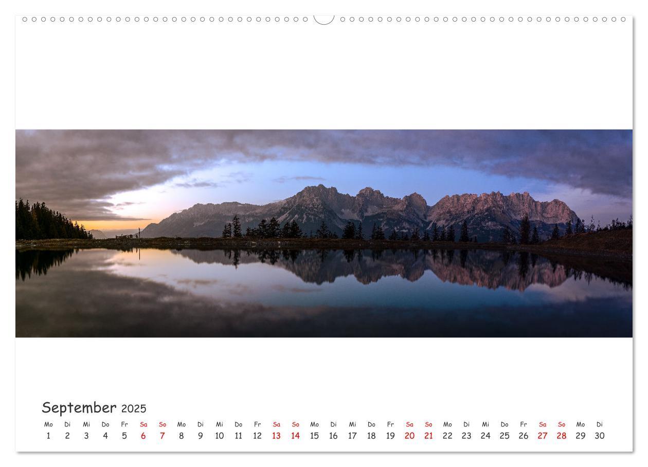 Bild: 9783383983467 | Wilder Kaiser Panorama 2025 (hochwertiger Premium Wandkalender 2025...