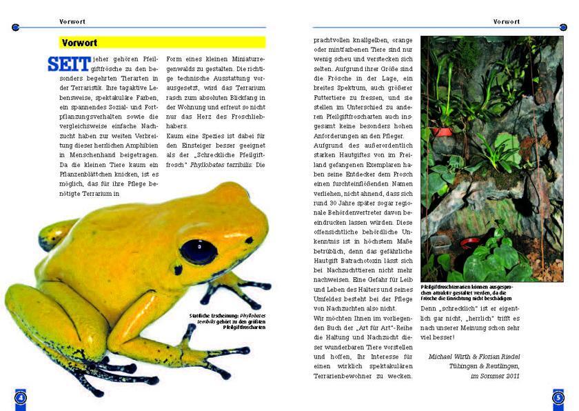 Bild: 9783866591769 | Der schreckliche Pfeilgiftfrosch | Phyllobates Terribilis | Buch