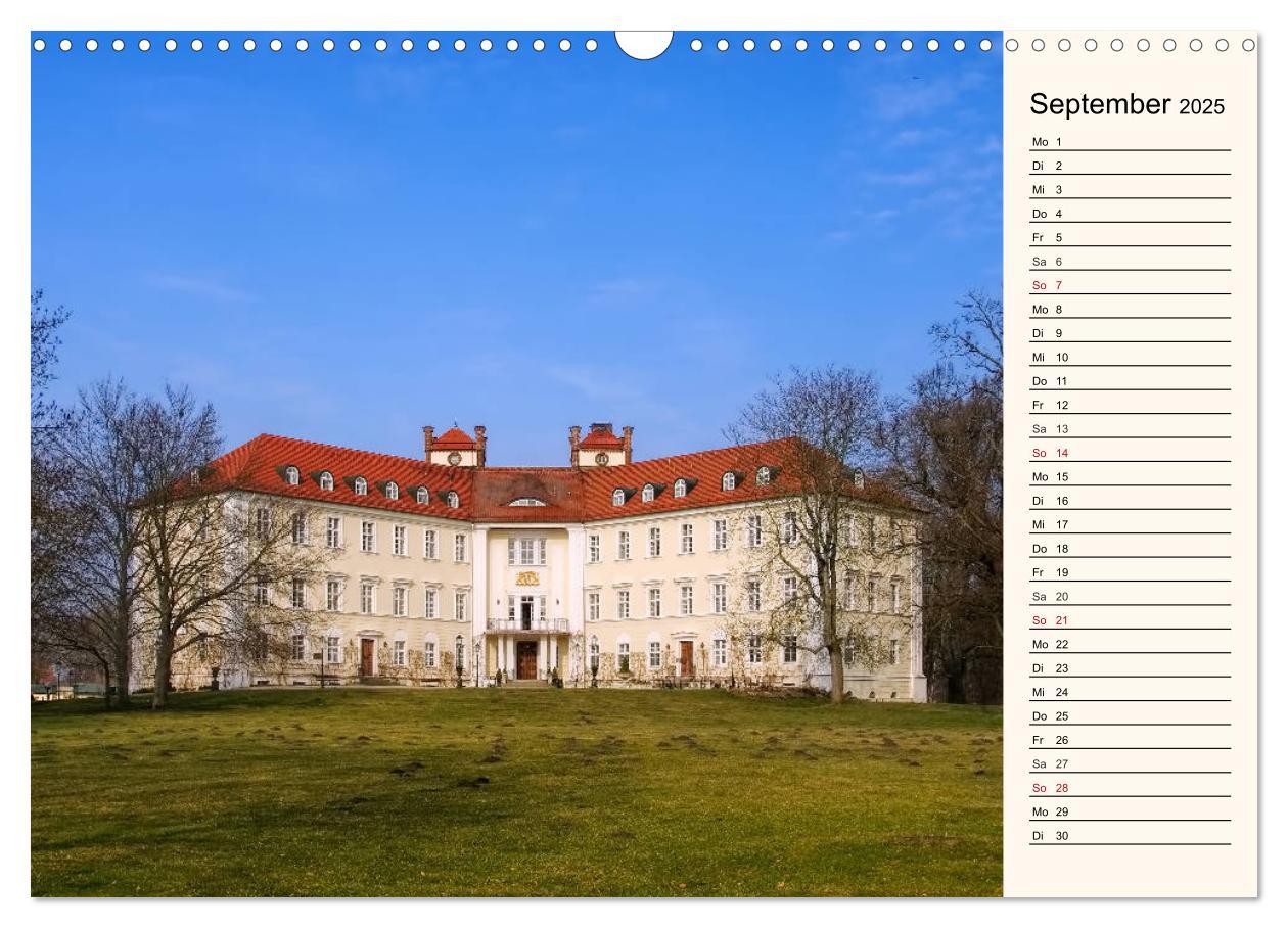 Bild: 9783435448531 | Schlösser der Niederlausitz (Wandkalender 2025 DIN A3 quer),...