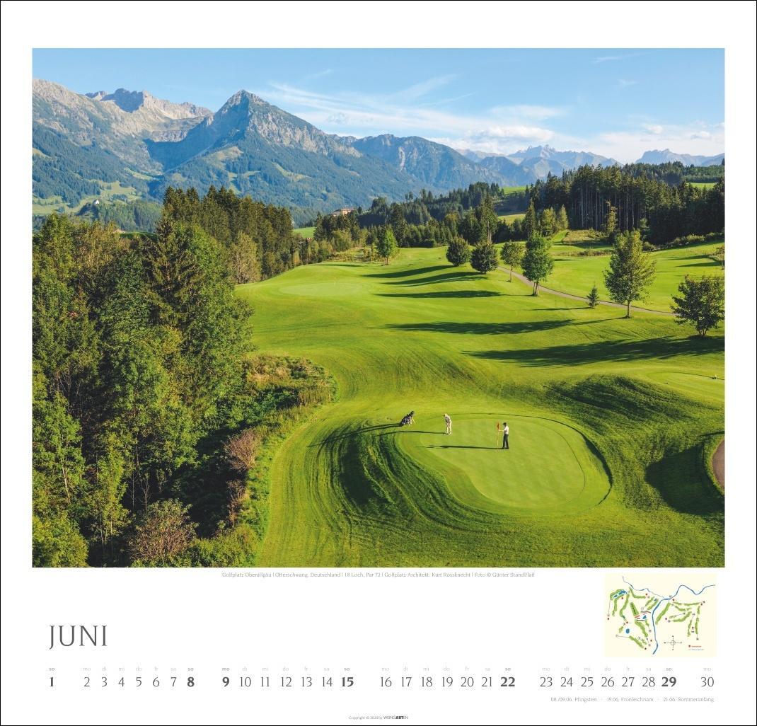 Bild: 9783839900314 | Golf Kalender 2025 | Kalender | Spiralbindung | 14 S. | Deutsch | 2025