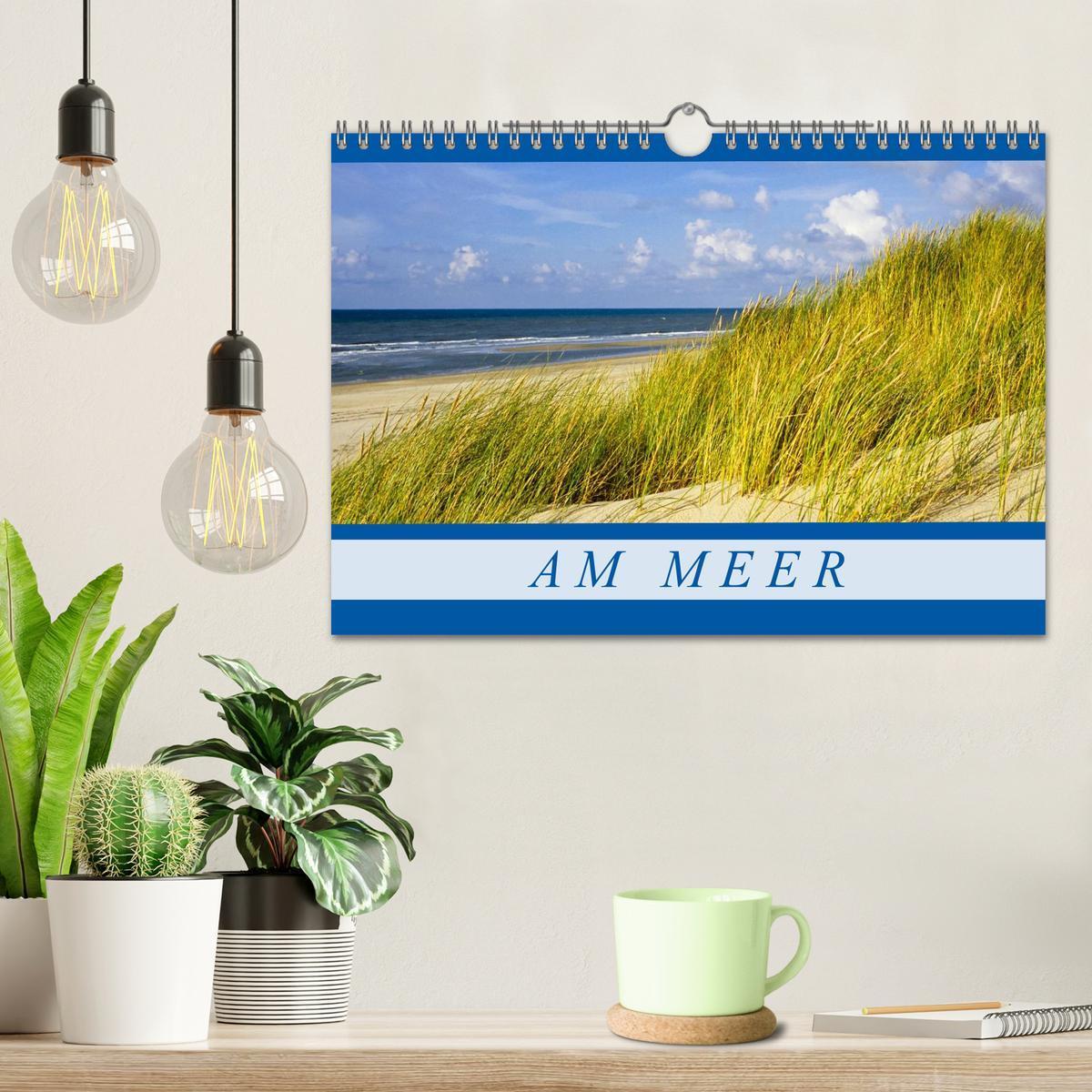 Bild: 9783435666867 | Am Meer (Wandkalender 2025 DIN A4 quer), CALVENDO Monatskalender