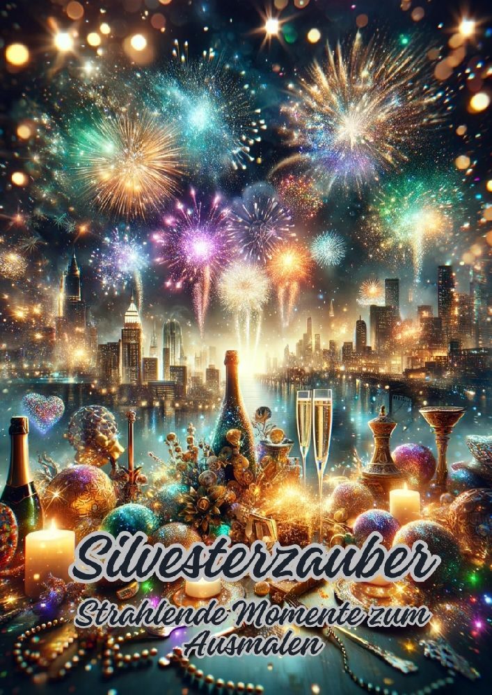 Cover: 9783384099594 | Silvesterzauber | Strahlende Momente zum Ausmalen | Diana Kluge | Buch