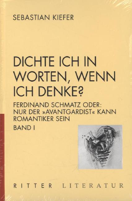 Cover: 9783854154600 | "Dichte ich in Worten, wenn ich denke?", 2 Teile | Sebastian Kiefer