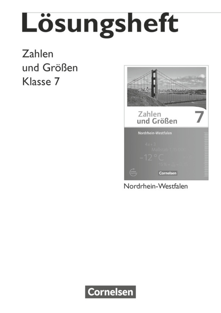 Cover: 9783060041398 | Zahlen und Größen - Nordrhein-Westfalen Kernlehrpläne - Ausgabe...