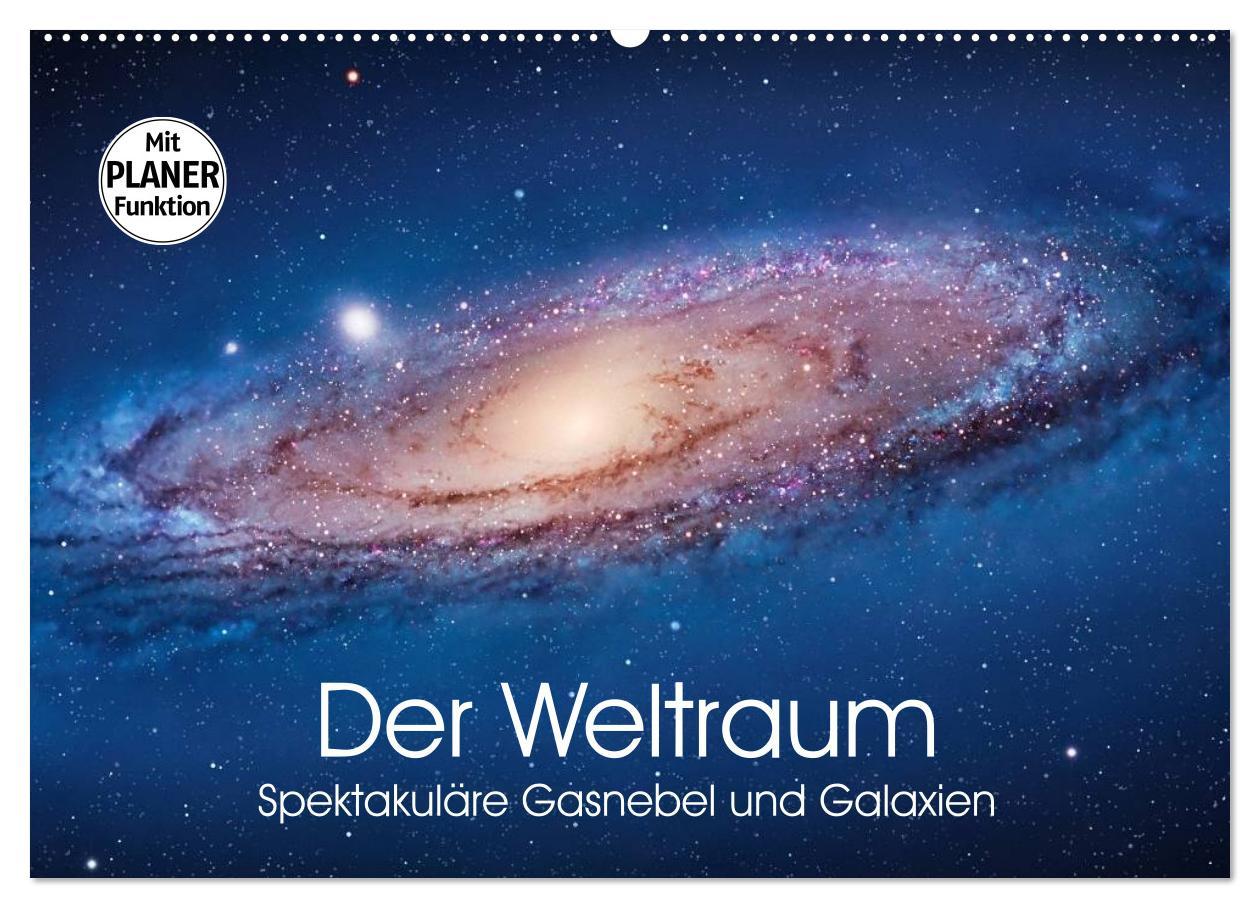 Cover: 9783435483105 | Der Weltraum. Spektakuläre Gasnebel und Galaxien (Wandkalender 2025...