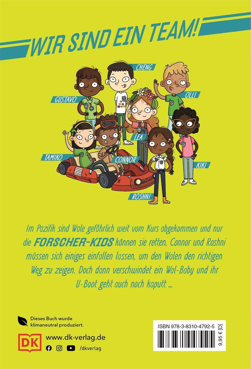 Rückseite: 9783831047925 | Ein Fall für die Forscher-Kids 1. Rettet die Wale! | S. J. King | Buch