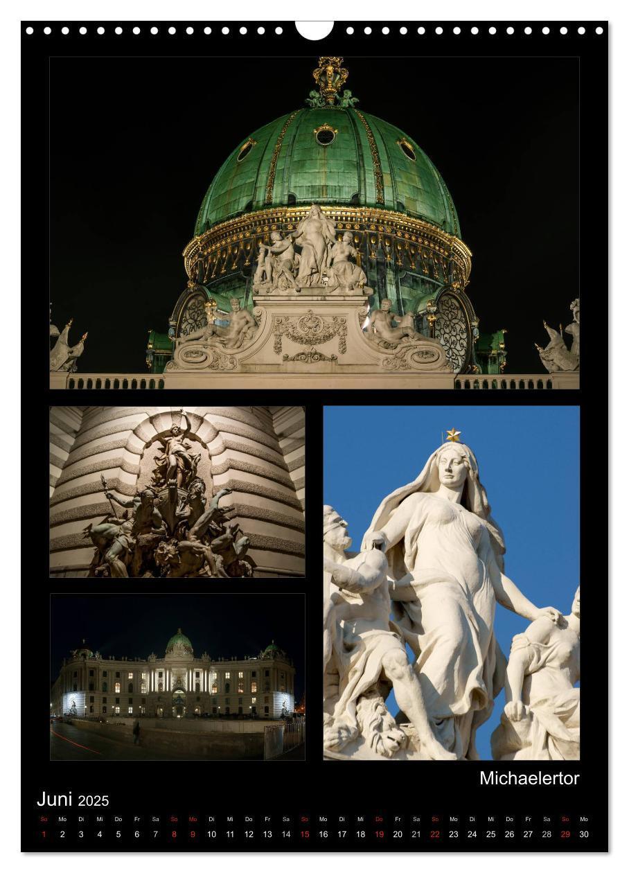 Bild: 9783457070765 | Die Hofburg zu Wien (Wandkalender 2025 DIN A3 hoch), CALVENDO...