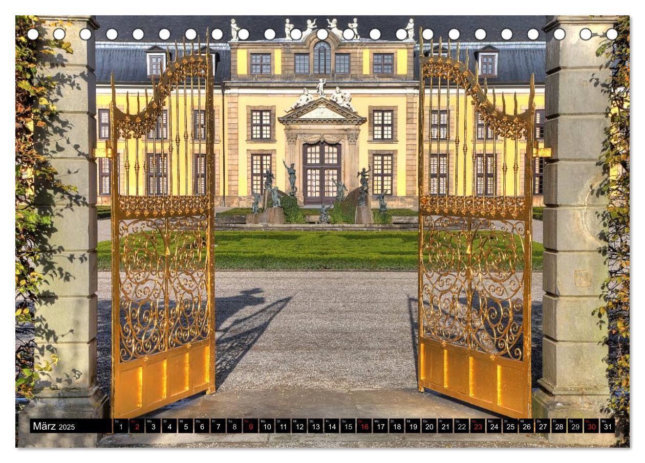 Bild: 9783435638857 | Die Gärten in Herrenhausen (Tischkalender 2025 DIN A5 quer),...