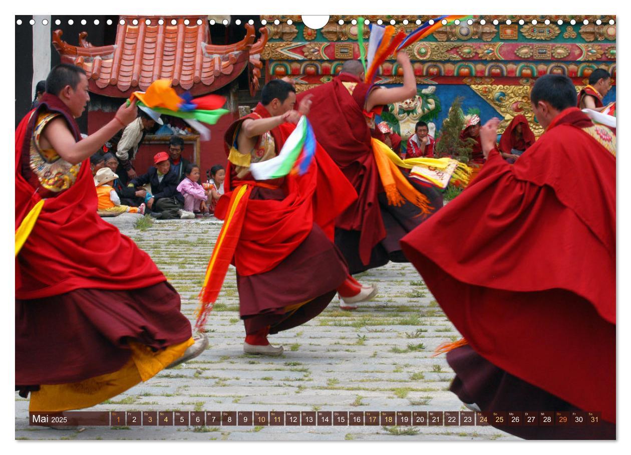 Bild: 9783383978265 | Tibet bewegt (Wandkalender 2025 DIN A3 quer), CALVENDO Monatskalender