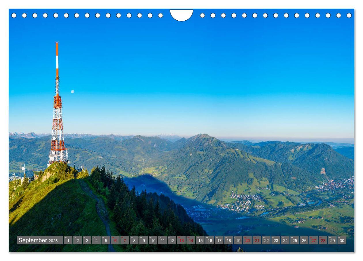 Bild: 9783435359370 | Faszination Oberallgäu (Wandkalender 2025 DIN A4 quer), CALVENDO...