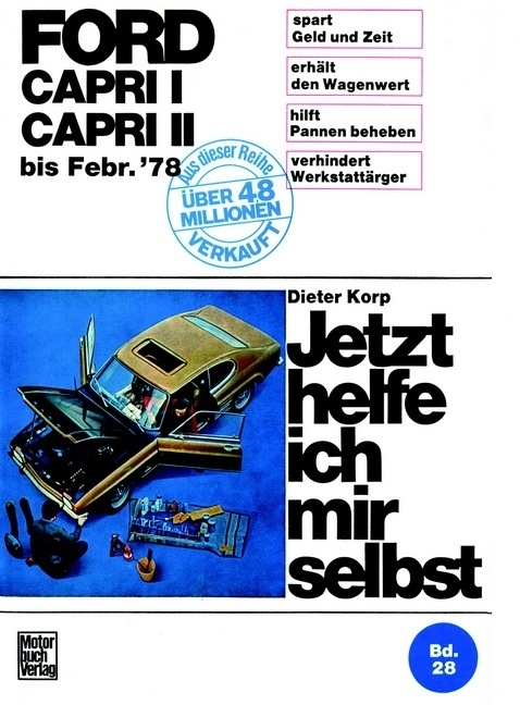 Cover: 9783879430666 | Ford Capri alle Modelle | Dieter Korp | Buch | 240 S. | Deutsch