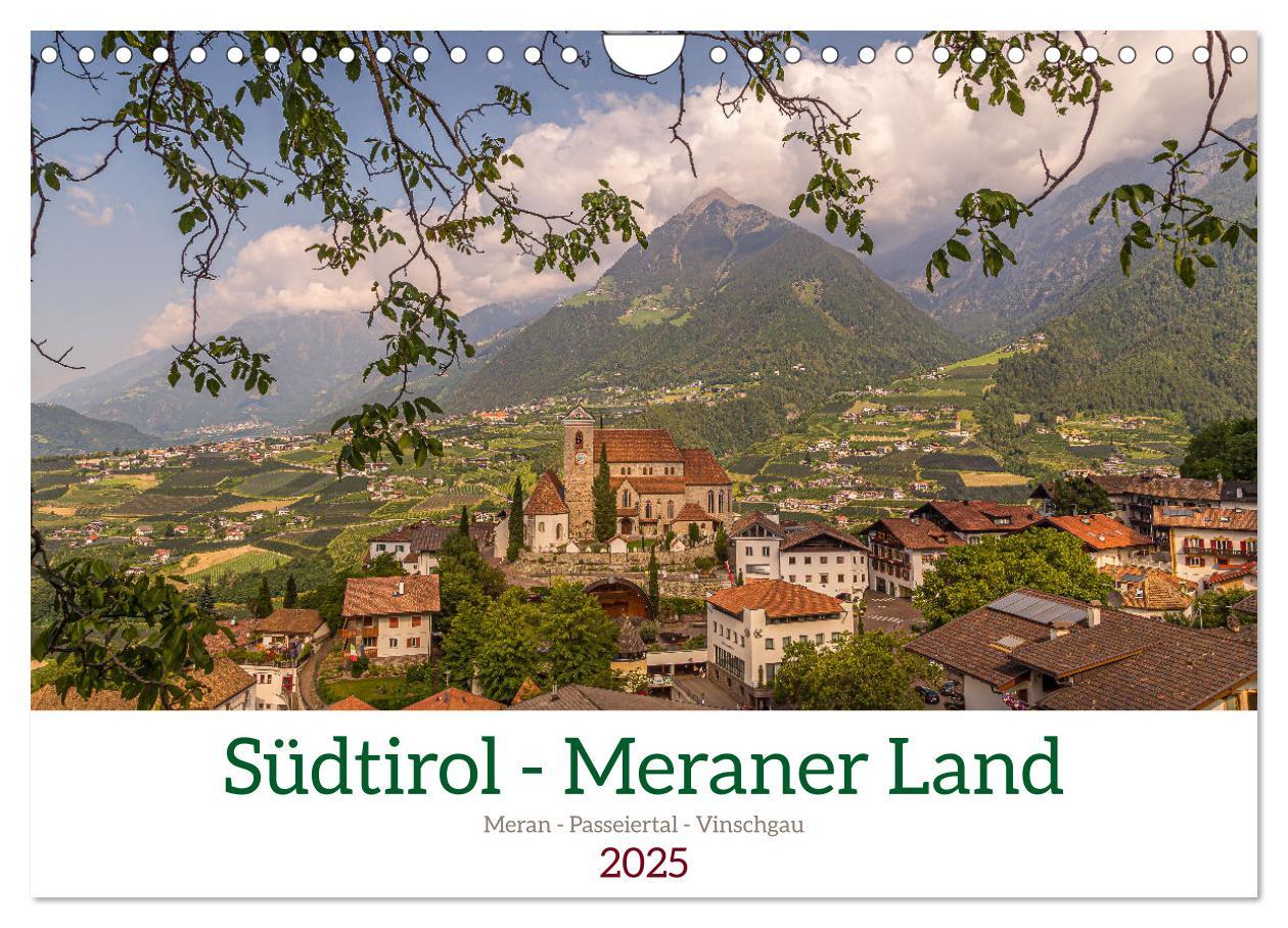 Cover: 9783383847950 | Südtirol - Meraner Land (Wandkalender 2025 DIN A4 quer), CALVENDO...