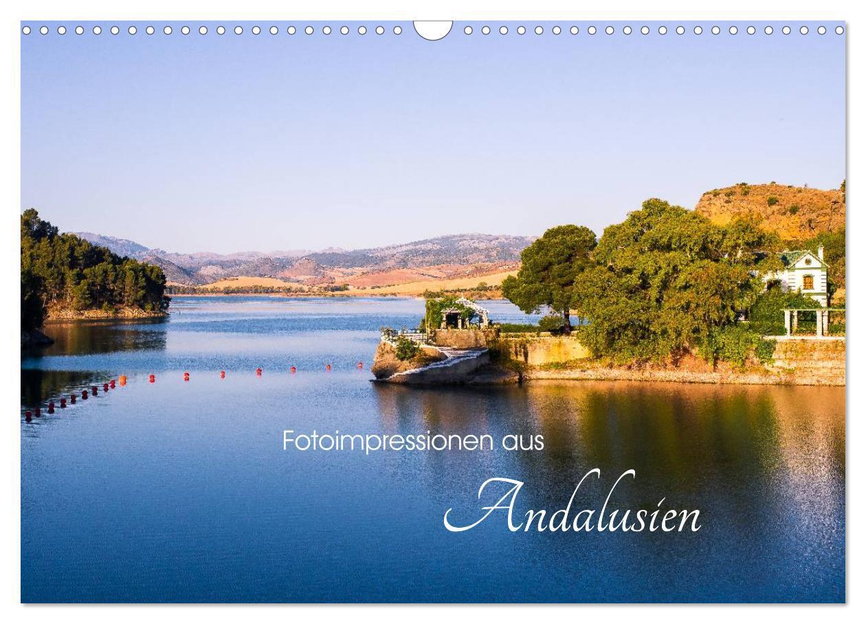 Cover: 9783435515554 | Fotoimpressionen aus Andalusien (Wandkalender 2025 DIN A3 quer),...