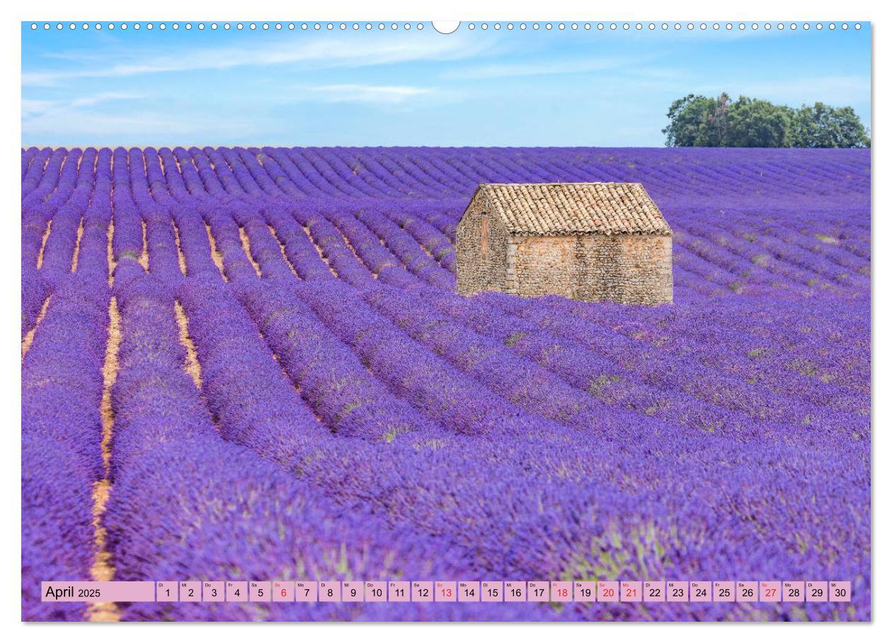 Bild: 9783435304028 | Provence, Lavendelzeit in Südfrankreich (Wandkalender 2025 DIN A2...