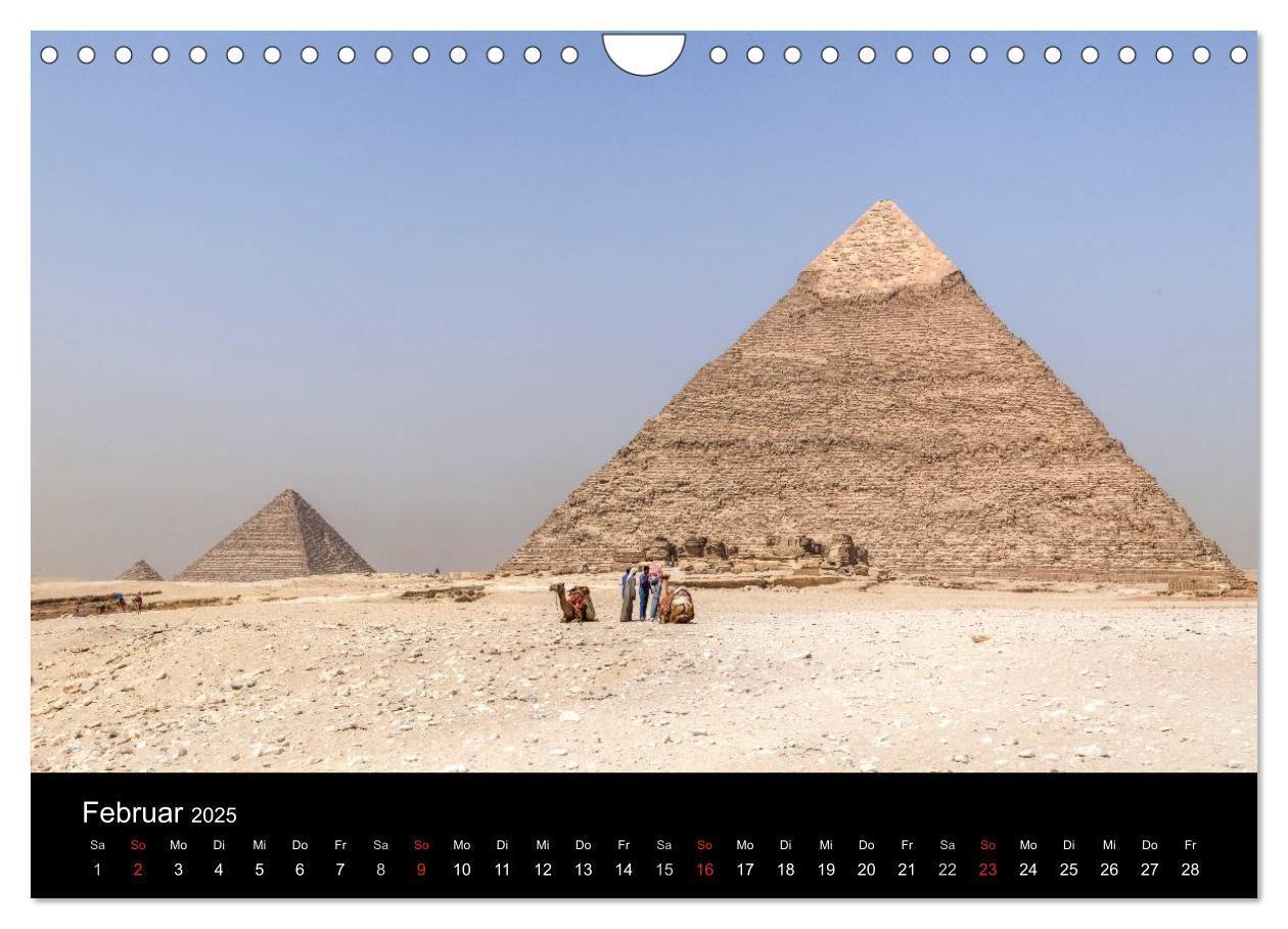 Bild: 9783435576418 | Ägypten (Wandkalender 2025 DIN A4 quer), CALVENDO Monatskalender