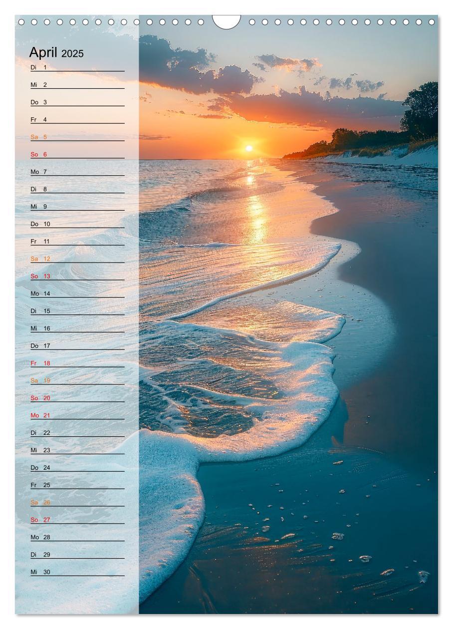 Bild: 9783457160947 | Maritim, Deutschlands Küsten (Wandkalender 2025 DIN A3 hoch),...