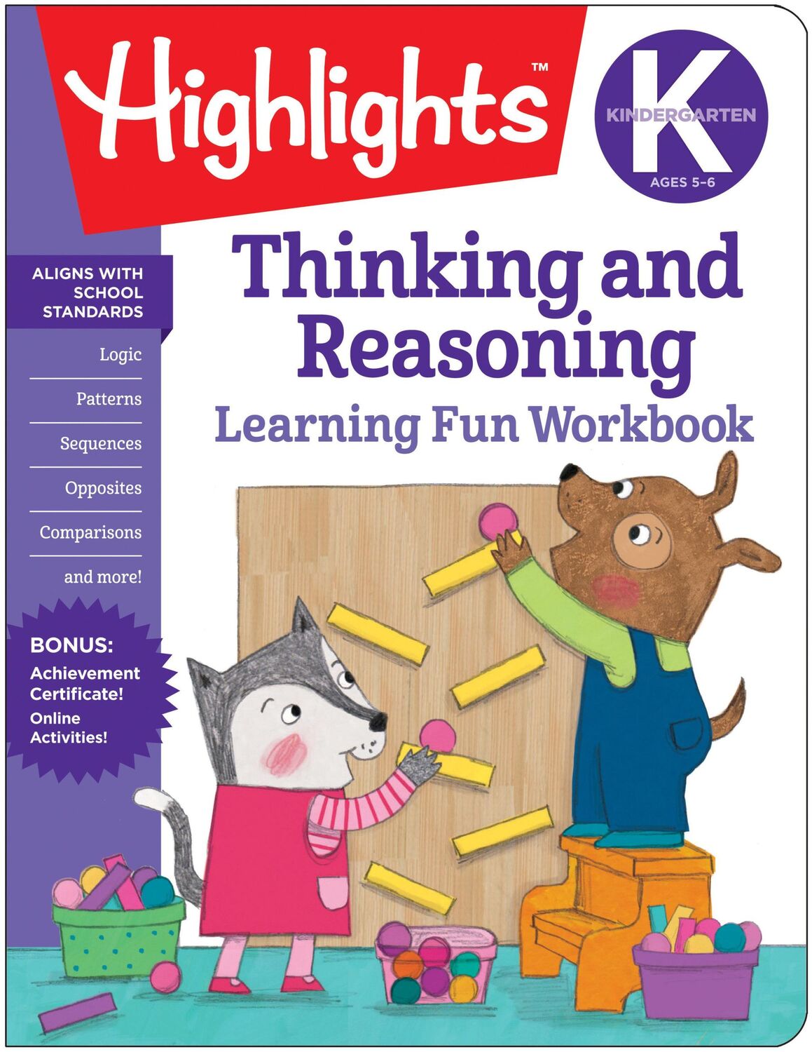 Cover: 9781684372850 | Kindergarten Thinking and Reasoning | Highlights | Taschenbuch | 2019