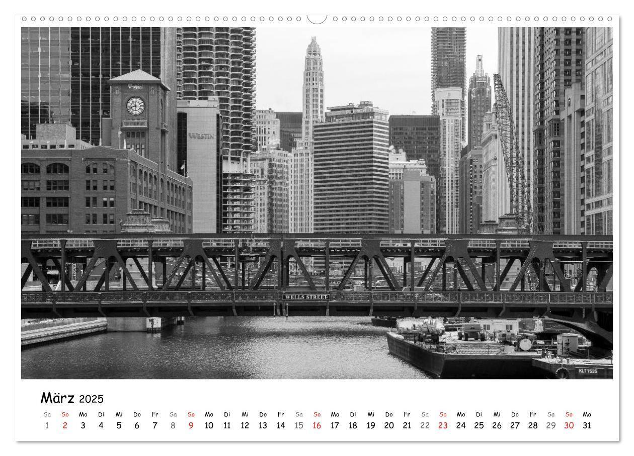 Bild: 9783435695164 | Chicago 2025 (hochwertiger Premium Wandkalender 2025 DIN A2 quer),...