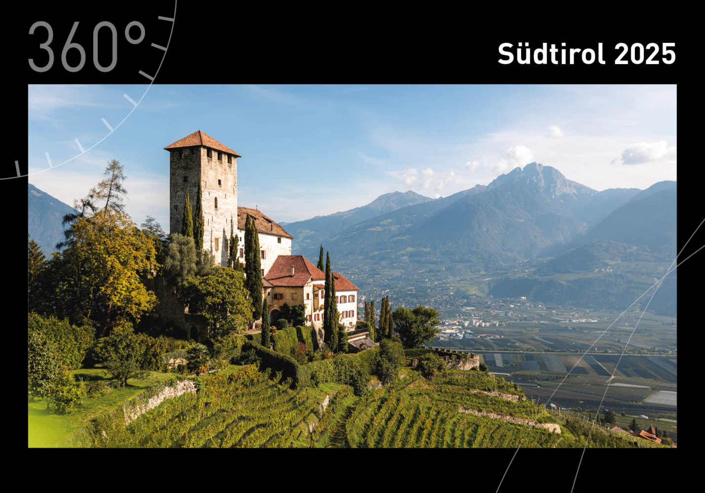 Cover: 9783968555164 | 360° Südtirol Premiumkalender 2025 | Alexander Pichler (u. a.) | 13 S.