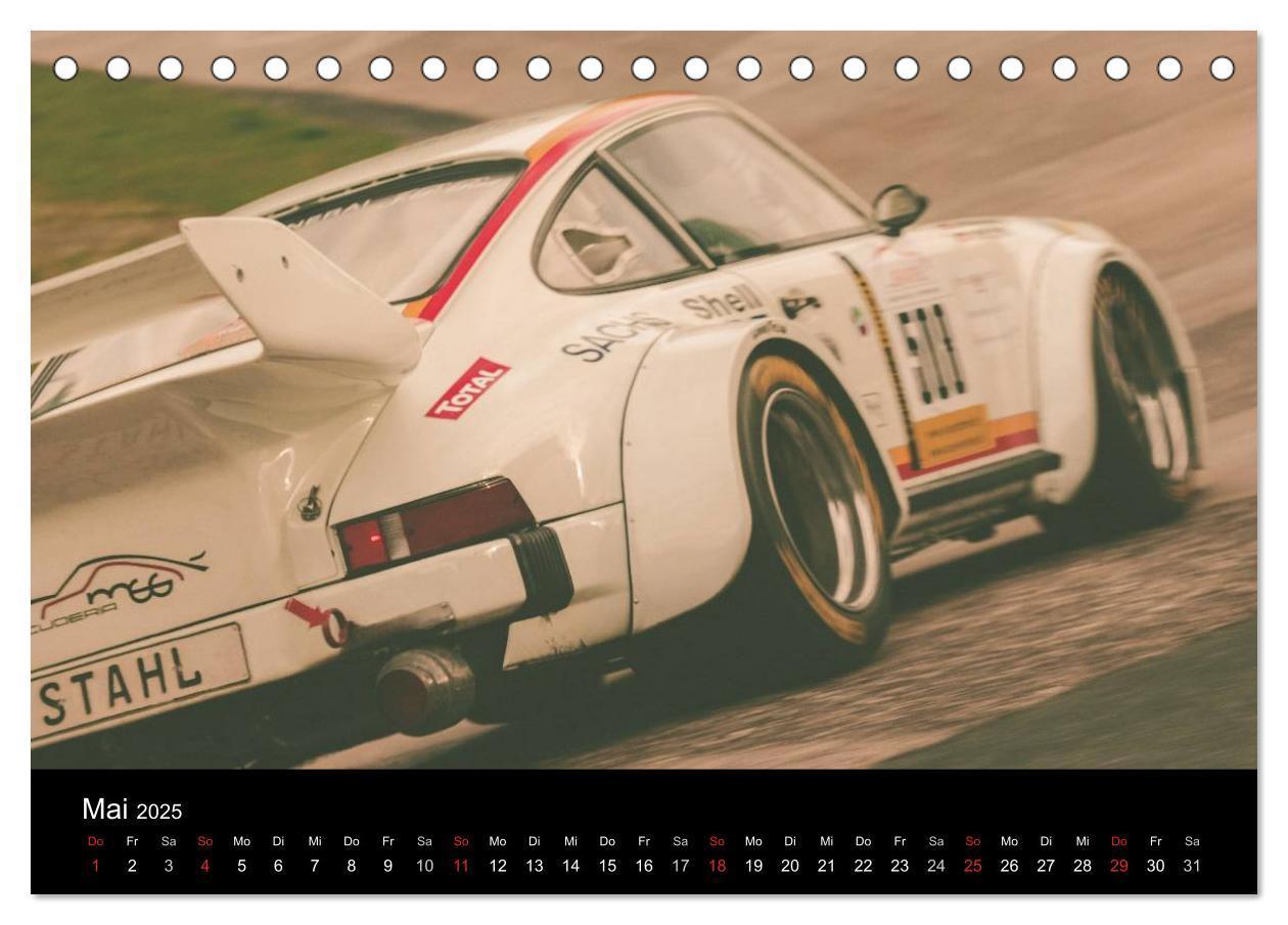 Bild: 9783435643134 | Vintage Racing, historischer Motorsport (Tischkalender 2025 DIN A5...