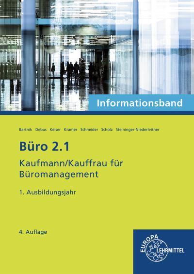 Cover: 9783758574351 | Büro 2.1- Informationsband - 1. Ausbildungsjahr | Bartnik (u. a.)