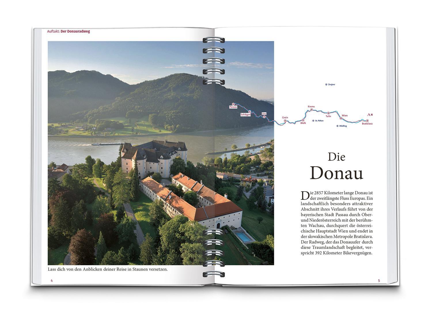 Bild: 9783991216032 | KOMPASS Radreiseführer Donauradweg Österreich | Taschenbuch | 212 S.