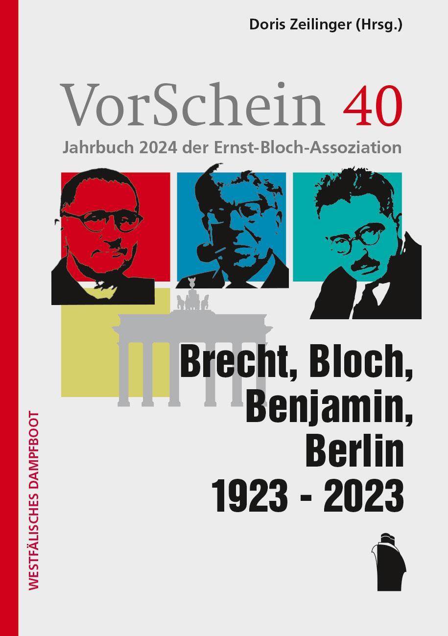 Cover: 9783896911360 | VorSchein 40 Jahrbuch 2023 der Ernst-Bloch-Assoziation | Zeilinger