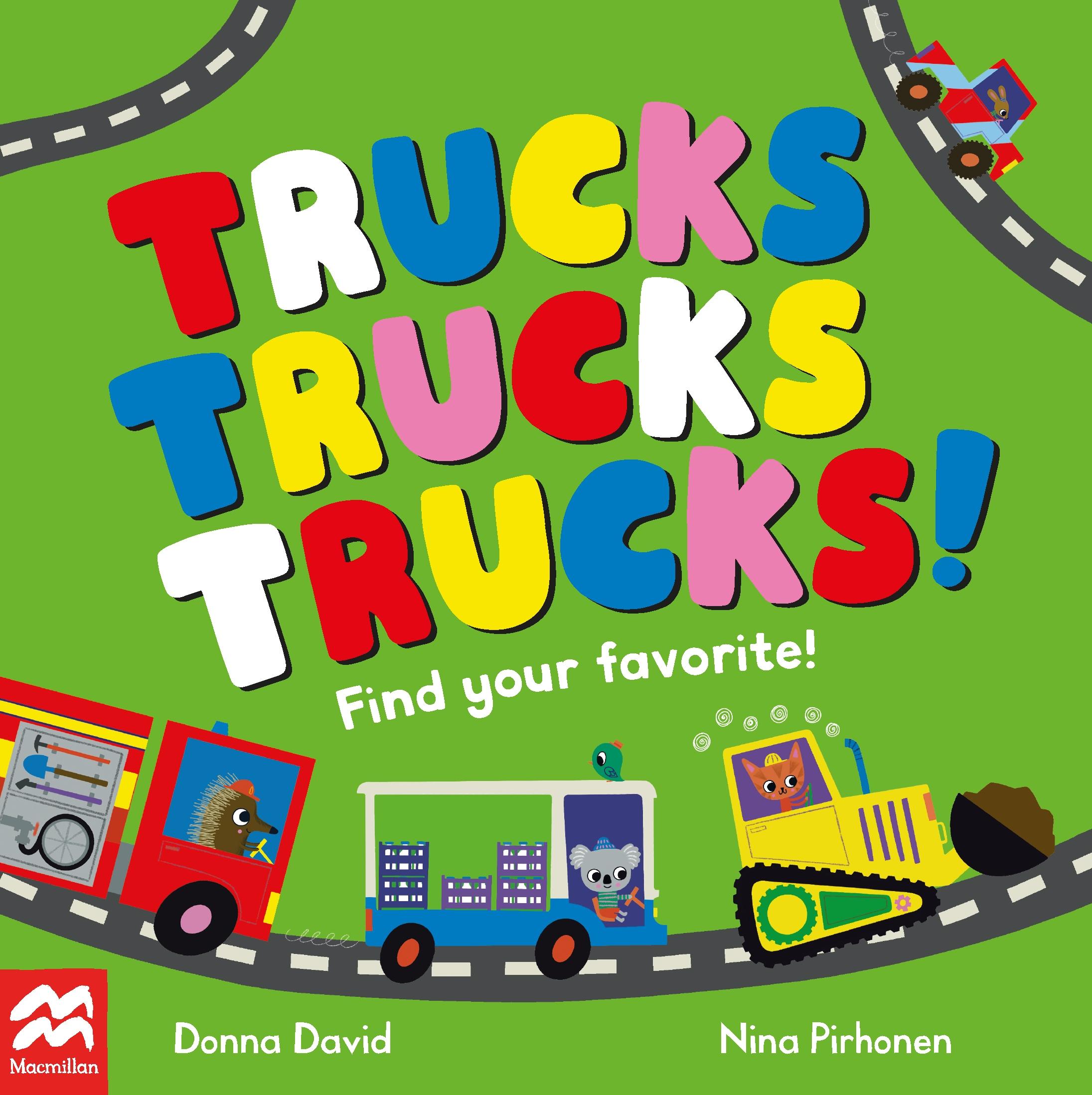 Cover: 9781035022083 | Trucks Trucks Trucks! | Find Your Favourite | Donna David | Buch