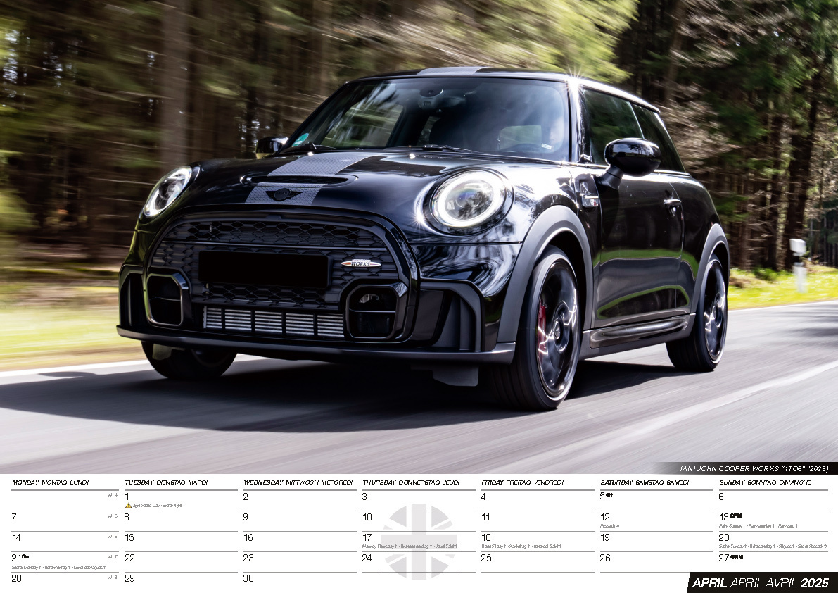 Bild: 9798893610604 | Best of Mini 2025 | Der Mini Cooper Kalender | Kalender | 14 S. | 2025