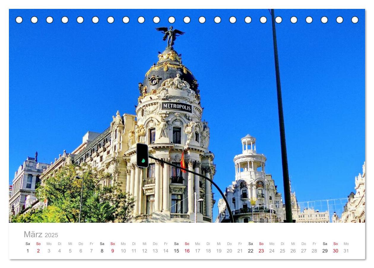 Bild: 9783435640829 | Madrid eine Stadt zum Verlieben (Tischkalender 2025 DIN A5 quer),...