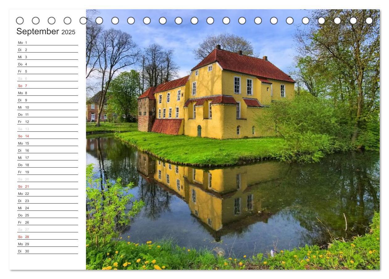 Bild: 9783435542680 | Ostfriesland - zwischen Watt und Moor (Tischkalender 2025 DIN A5...