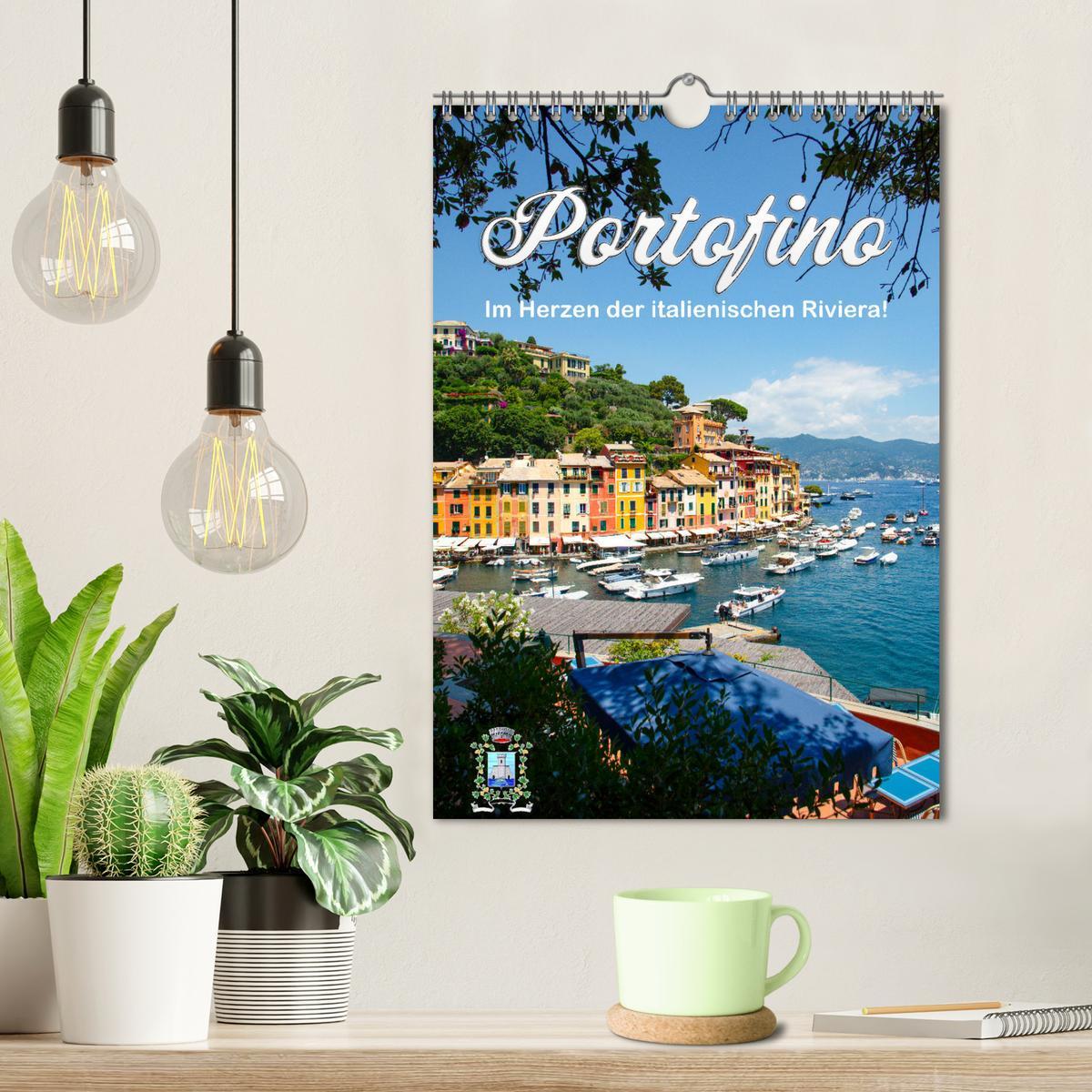 Bild: 9783435856954 | Portofino - Im Herzen der italienischen Riviera!! (Wandkalender...