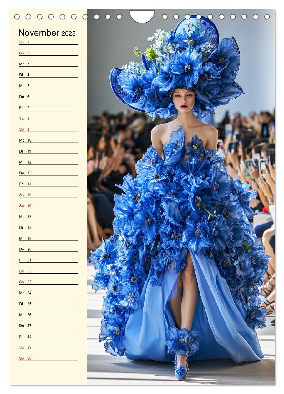 Bild: 9783457226438 | Blütenzauber. High Fashion auf dem Catwalk (Wandkalender 2025 DIN...