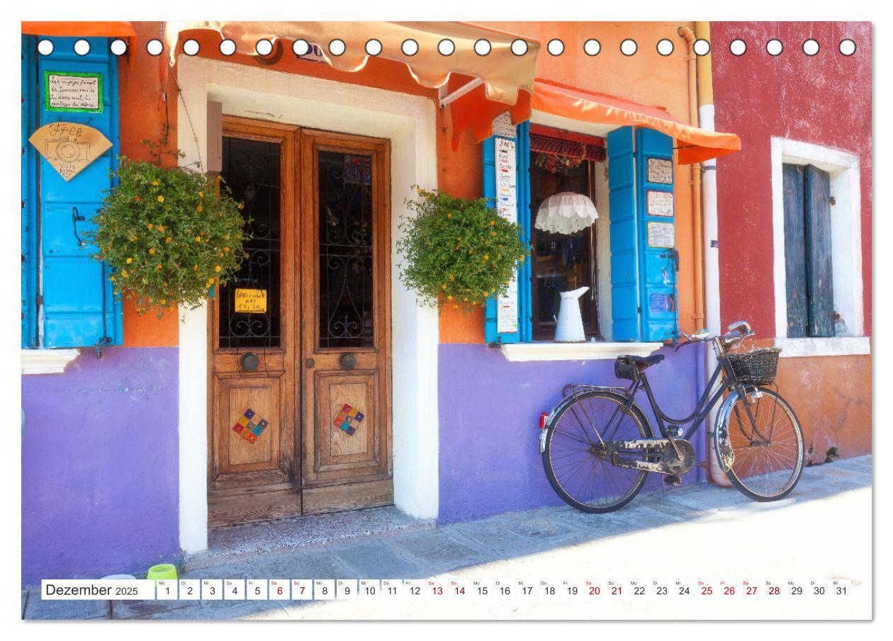 Bild: 9783383952012 | Venedig und Burano - Lagunenstadt und bunte Häuser (Tischkalender...