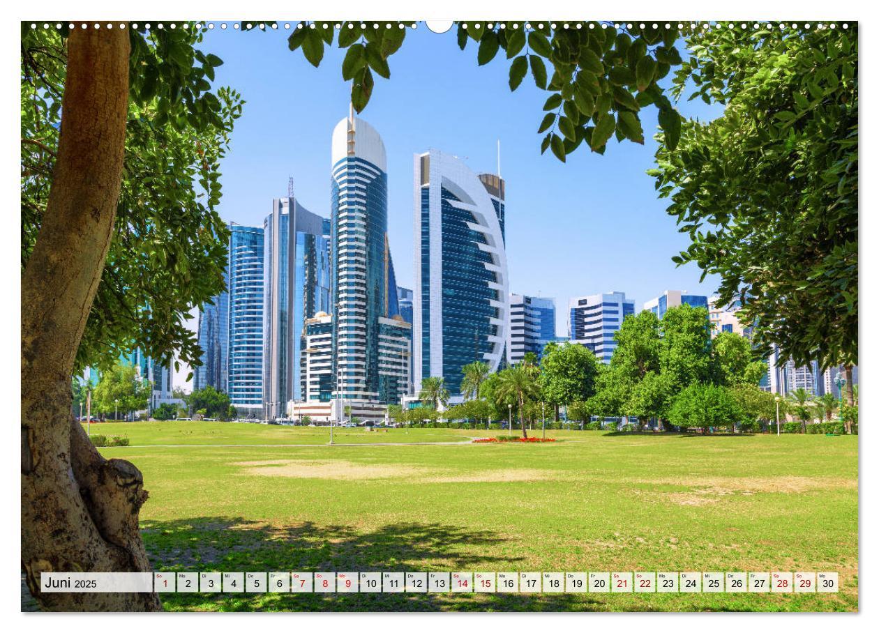 Bild: 9783435141357 | Doha - Hauptstadt von Katar (Wandkalender 2025 DIN A2 quer),...