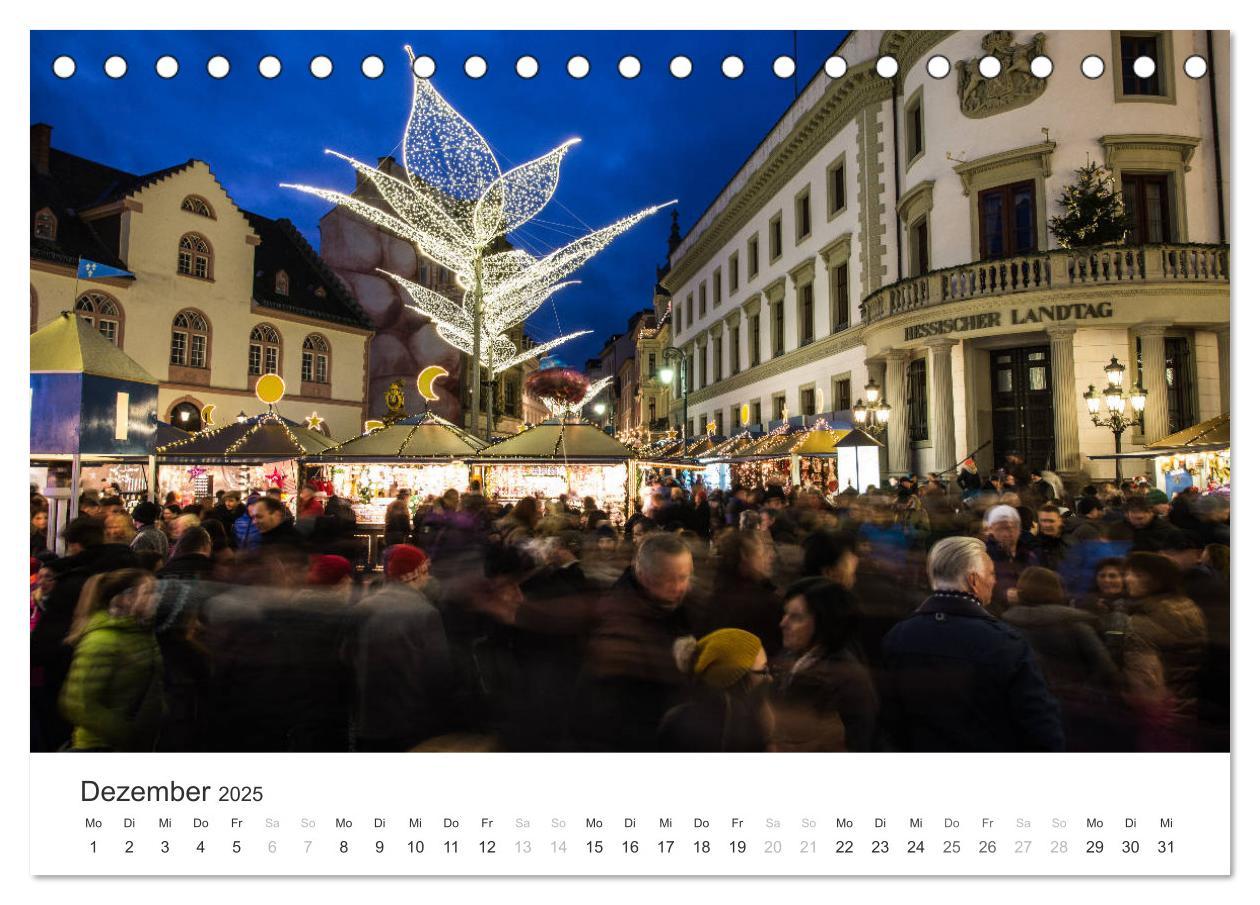 Bild: 9783435500970 | Du schönes Wiesbaden (Tischkalender 2025 DIN A5 quer), CALVENDO...