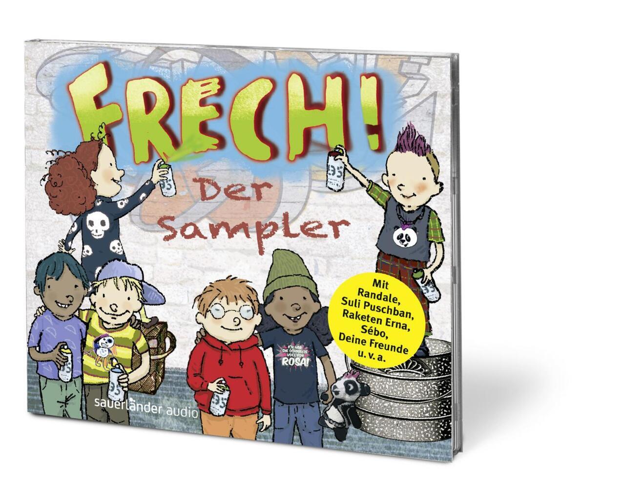 Bild: 9783839849859 | Frech! - Der Sampler, 1 Audio-CD | Suli/Randale/Sebó u a Puschban | CD