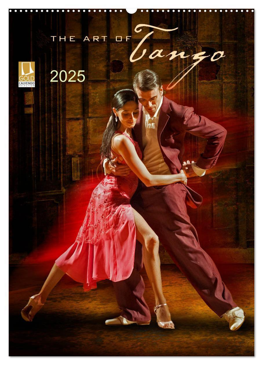 Cover: 9783435982196 | The Art Of Tango (Wandkalender 2025 DIN A2 hoch), CALVENDO...