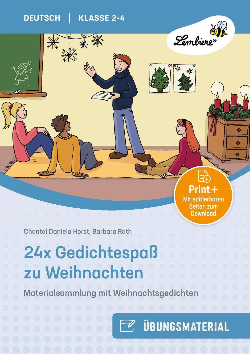 Cover: 9783956647840 | 24x Gedichtespaß zu Weihnachten (Set) | Chantal Daniela Horst (u. a.)