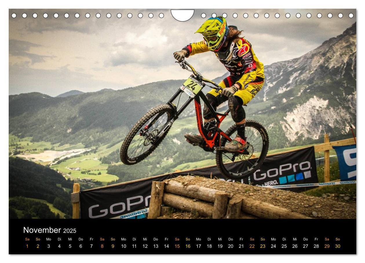 Bild: 9783435725137 | Downhill Racing 2025 (Wandkalender 2025 DIN A4 quer), CALVENDO...