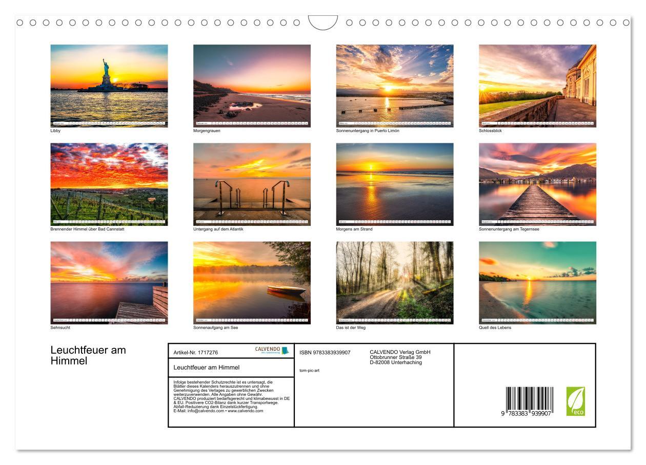 Bild: 9783383939907 | Leuchtfeuer am Himmel (Wandkalender 2025 DIN A3 quer), CALVENDO...