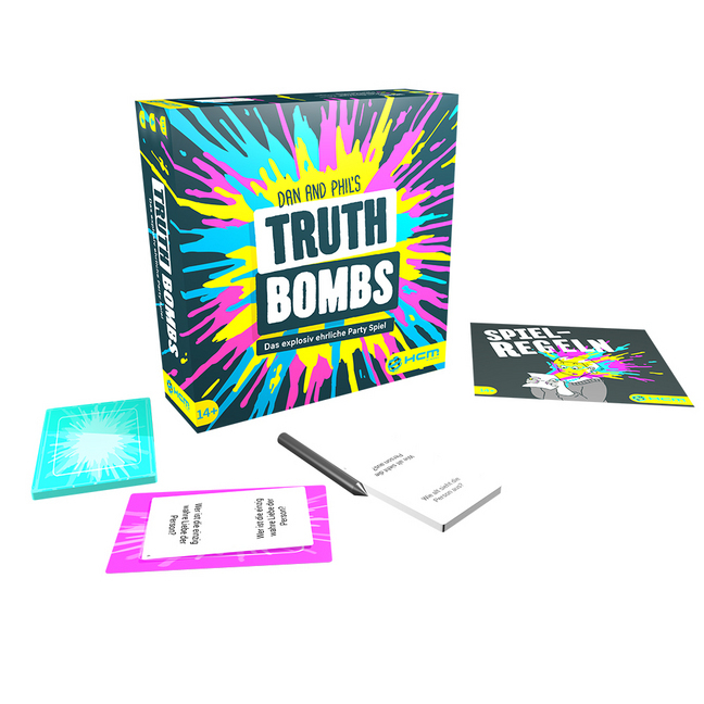 Bild: 4018928551388 | Truth Bombs (Spiel) | Das explosiv ehrliche Partyspiel | Phil Lester