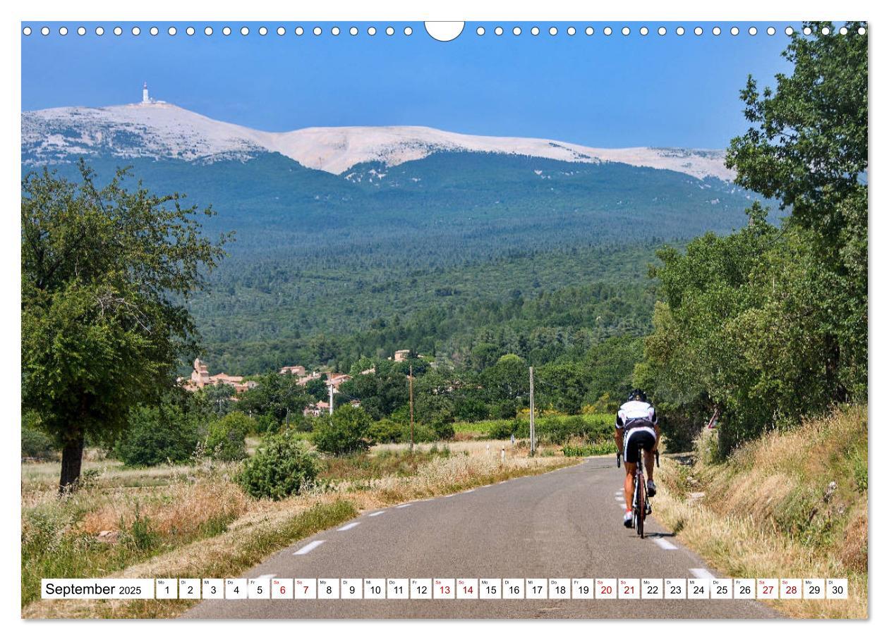 Bild: 9783435353187 | Mit dem Rennrad zum Mont Ventoux (Wandkalender 2025 DIN A3 quer),...